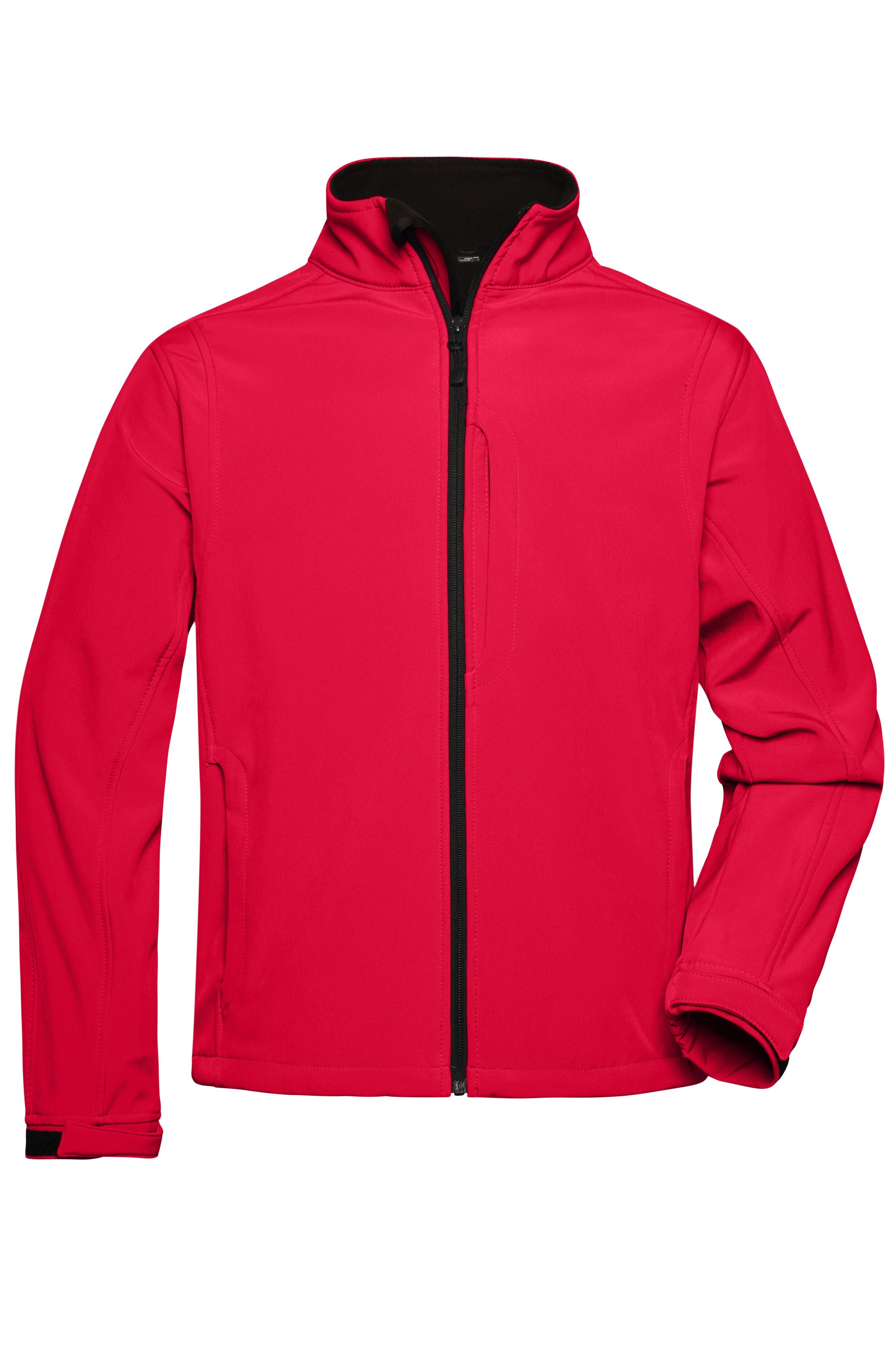 James & Nicholson Herren Softshell Jacke red