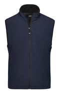 James & Nicholson Herren Softshell Weste navy