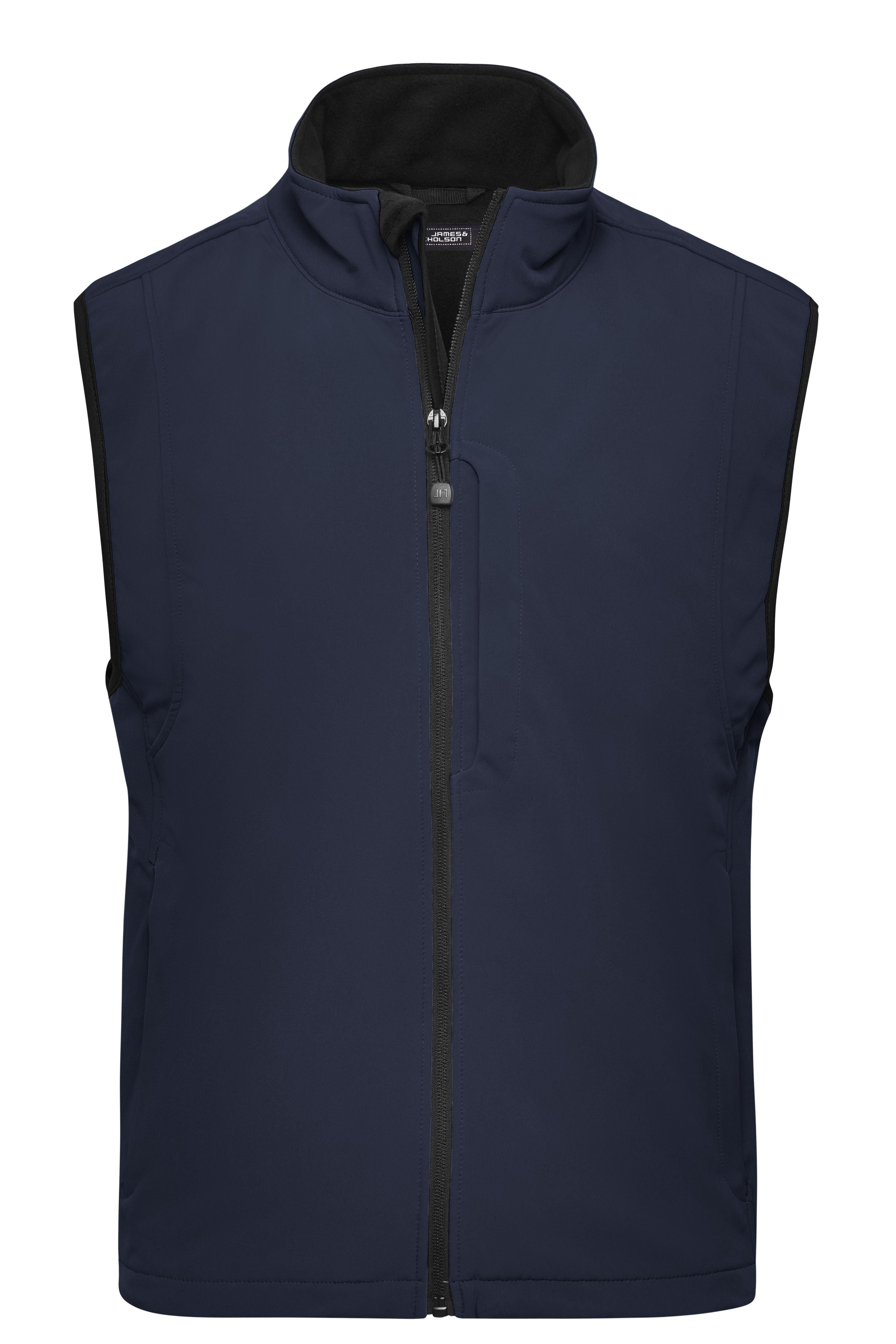 James & Nicholson Herren Softshell Weste navy