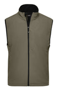 James & Nicholson Herren Softshell Weste olive