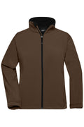 James & Nicholson Damen Softshell Jacke brown