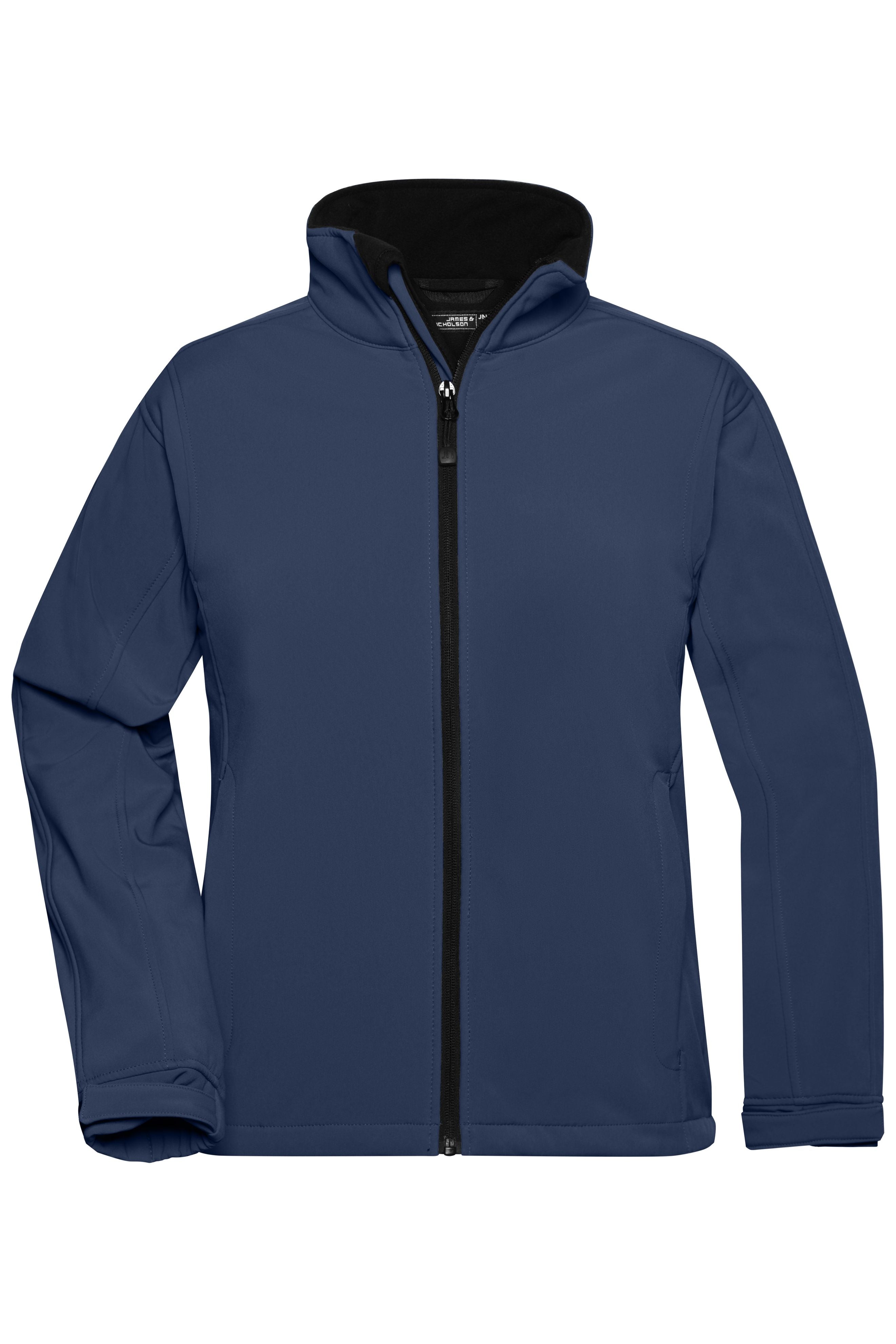 James & Nicholson Damen Softshell Jacke navy