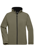 James & Nicholson Damen Softshell Jacke olive
