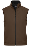 James & Nicholson Damen Softshell Weste brown