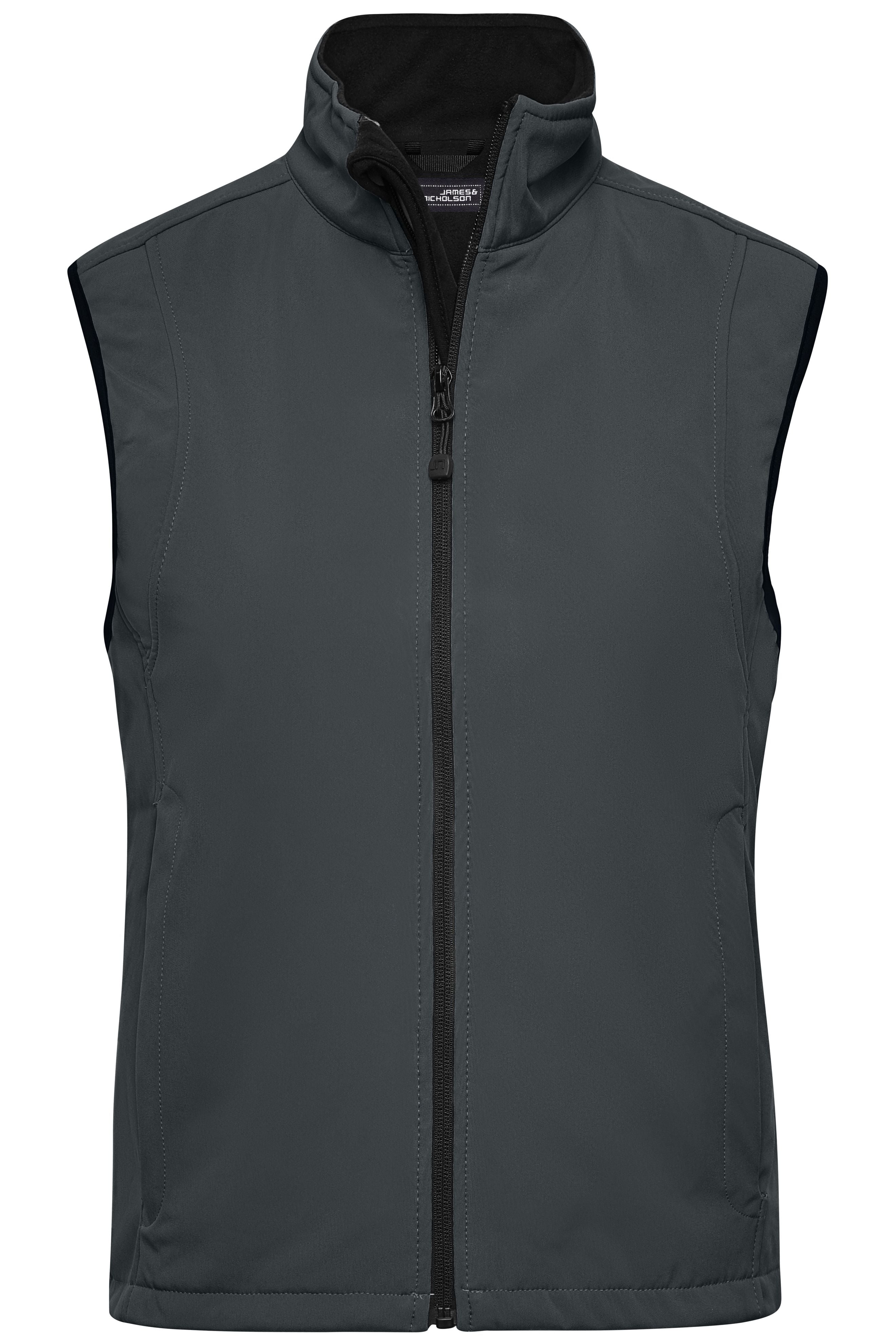 James & Nicholson Damen Softshell Weste carbon