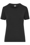 James & Nicholson Damen Workwear Stretch T-Shirt black