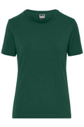 James & Nicholson Damen Workwear Stretch T-Shirt dark-green
