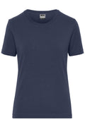 James & Nicholson Damen Workwear Stretch T-Shirt navy