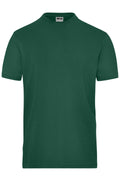 James & Nicholson Herren Workwear Stretch T-Shirt dark-green