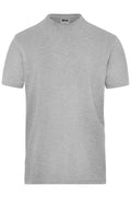 James & Nicholson Herren Workwear Stretch T-Shirt grey-heather