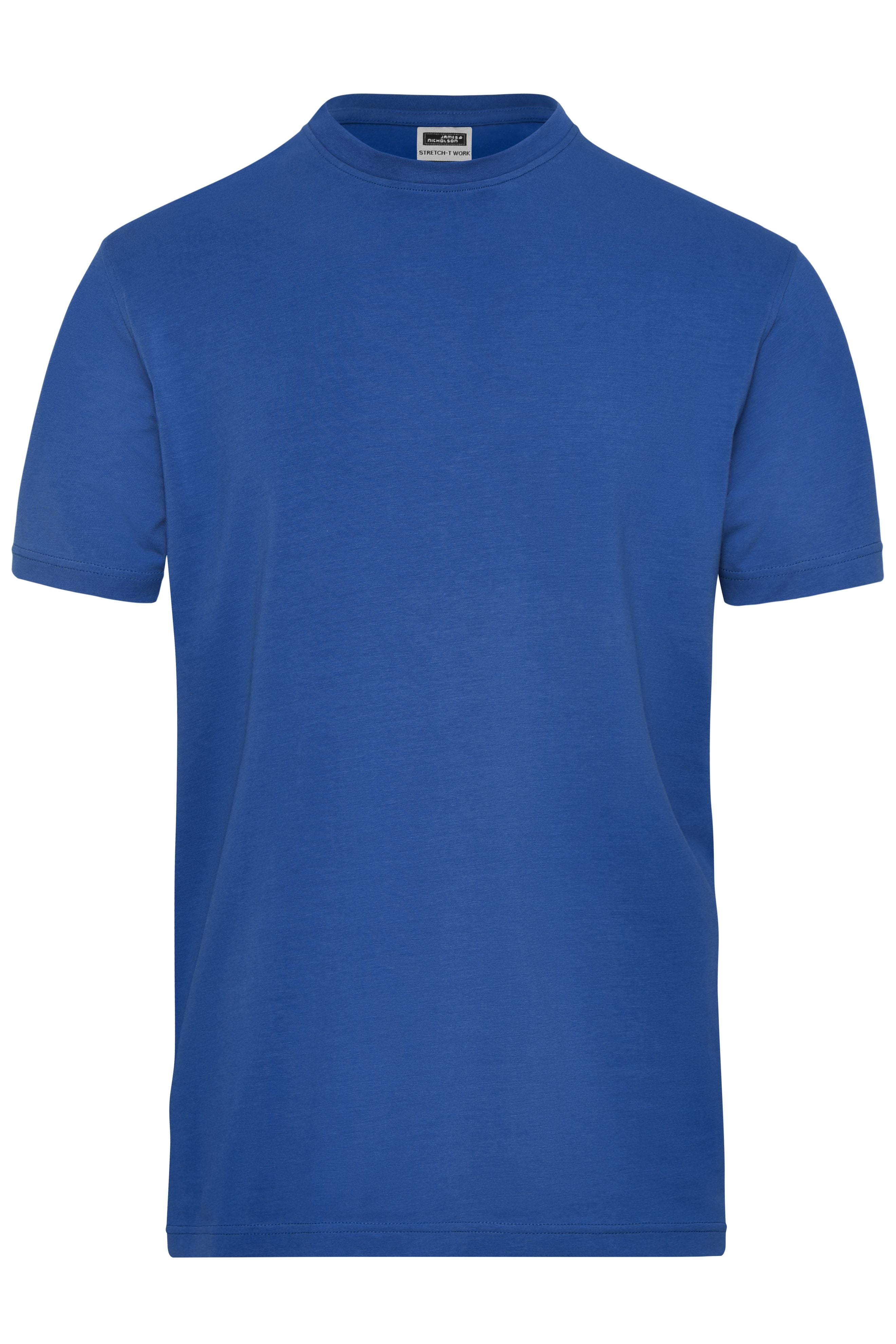 James & Nicholson Herren Workwear Stretch T-Shirt royal