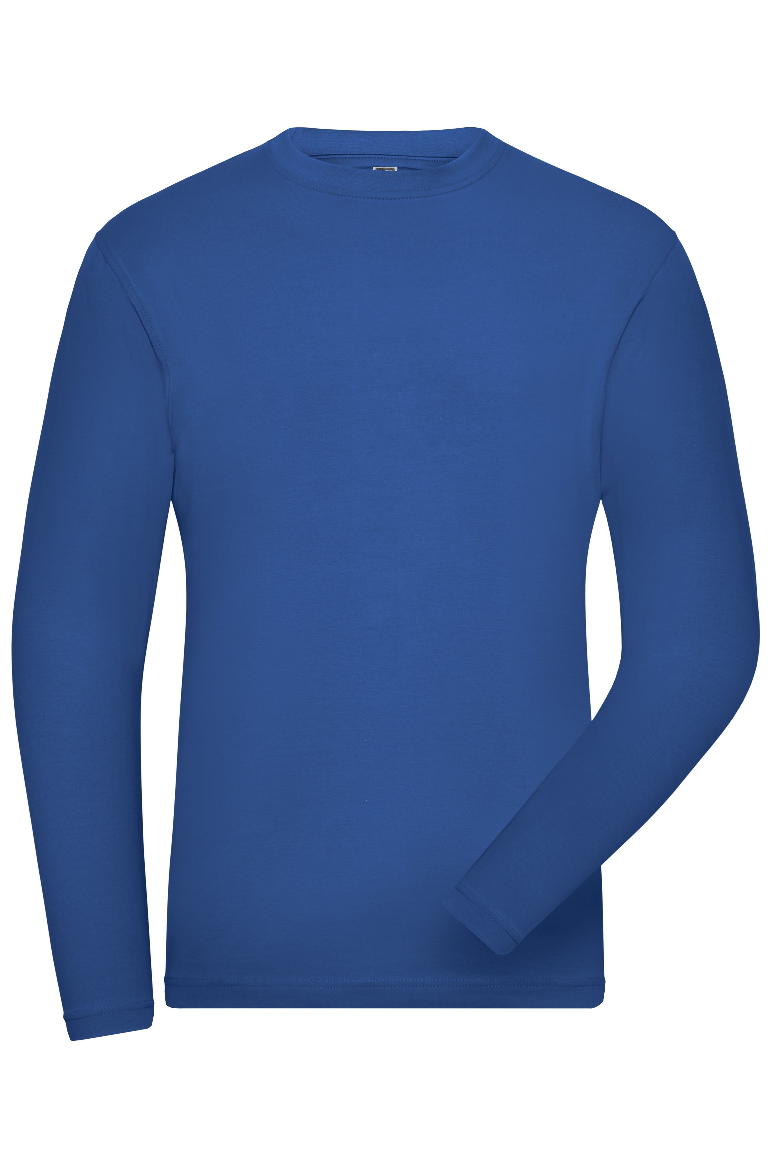 James & Nicholson Herren Bio Workwear Langarmshirt royal