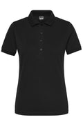 James & Nicholson Damen Bio Workwear Polo Stretch black