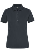 James & Nicholson Damen Bio Workwear Polo Stretch carbon