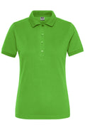 James & Nicholson Damen Bio Workwear Polo Stretch lime-green