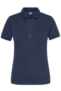 James & Nicholson Damen Bio Workwear Polo Stretch navy