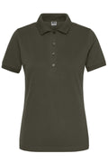James & Nicholson Damen Bio Workwear Polo Stretch olive
