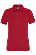 James & Nicholson Damen Bio Workwear Polo Stretch red