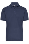 James & Nicholson Herren Bio Workwear Polo Stretch navy