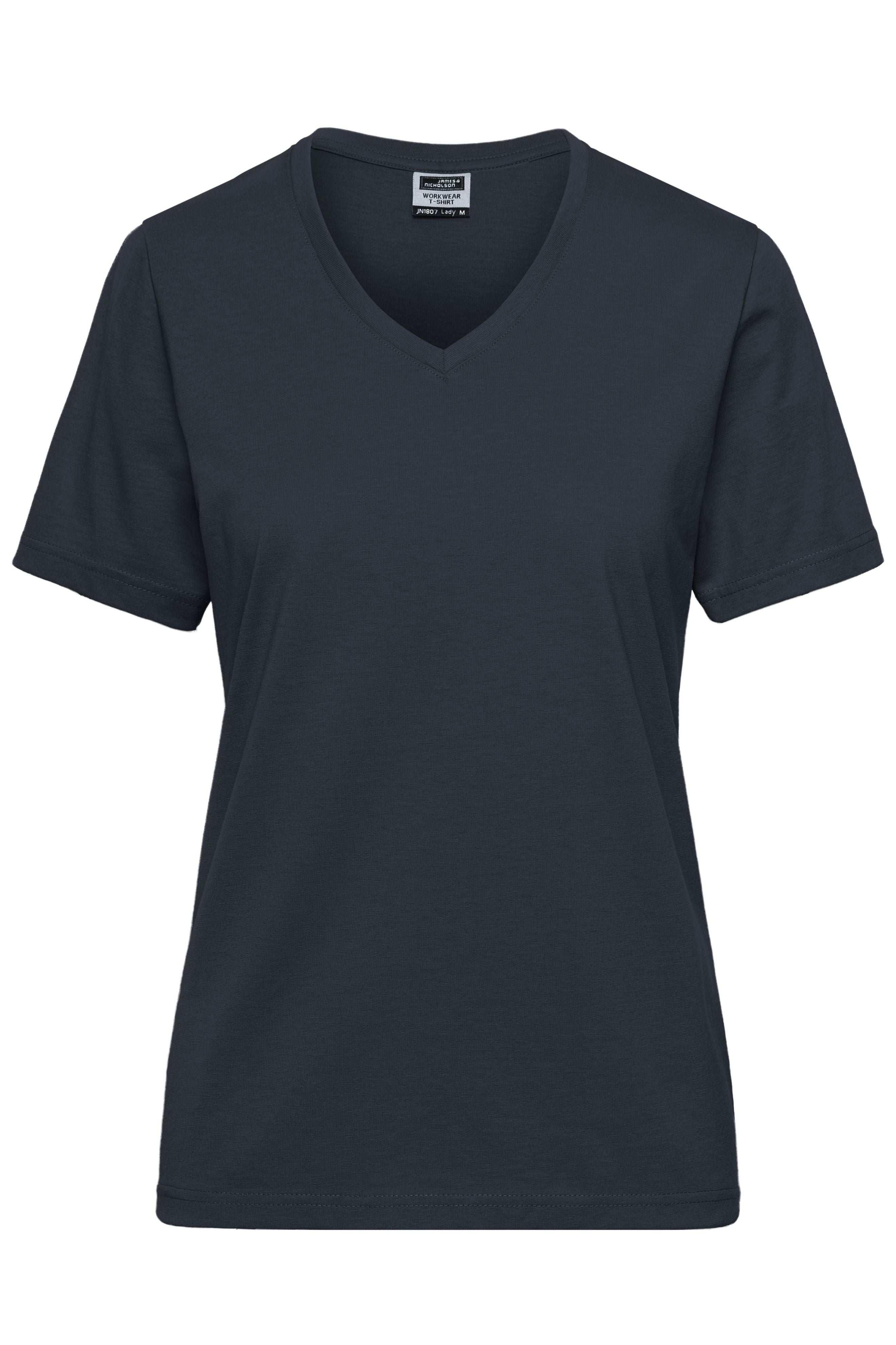 James & Nicholson Damen BIO Workwear T-Shirt carbon