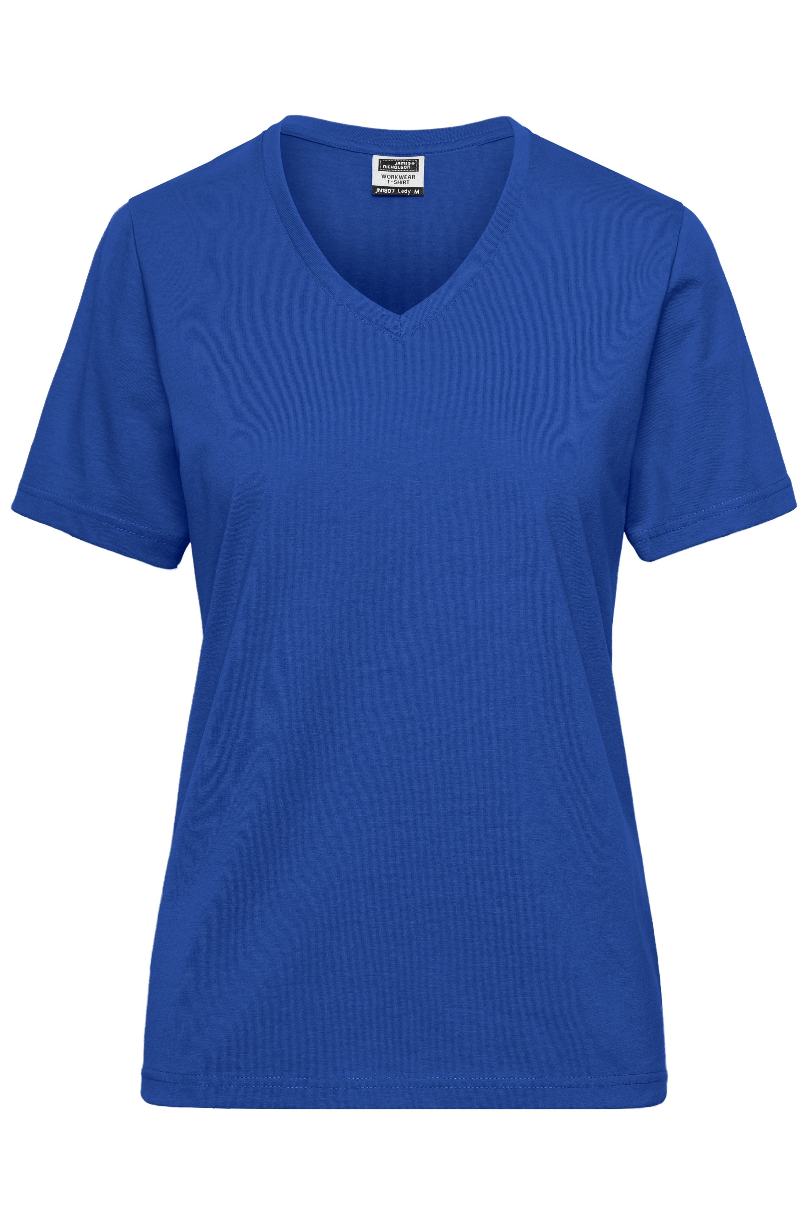 James & Nicholson Damen BIO Workwear T-Shirt royal