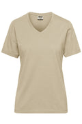 James & Nicholson Damen BIO Workwear T-Shirt stone