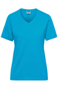 James & Nicholson Damen BIO Workwear T-Shirt turquoise