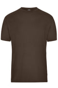 James & Nicholson Herren BIO Workwear T-Shirt brown