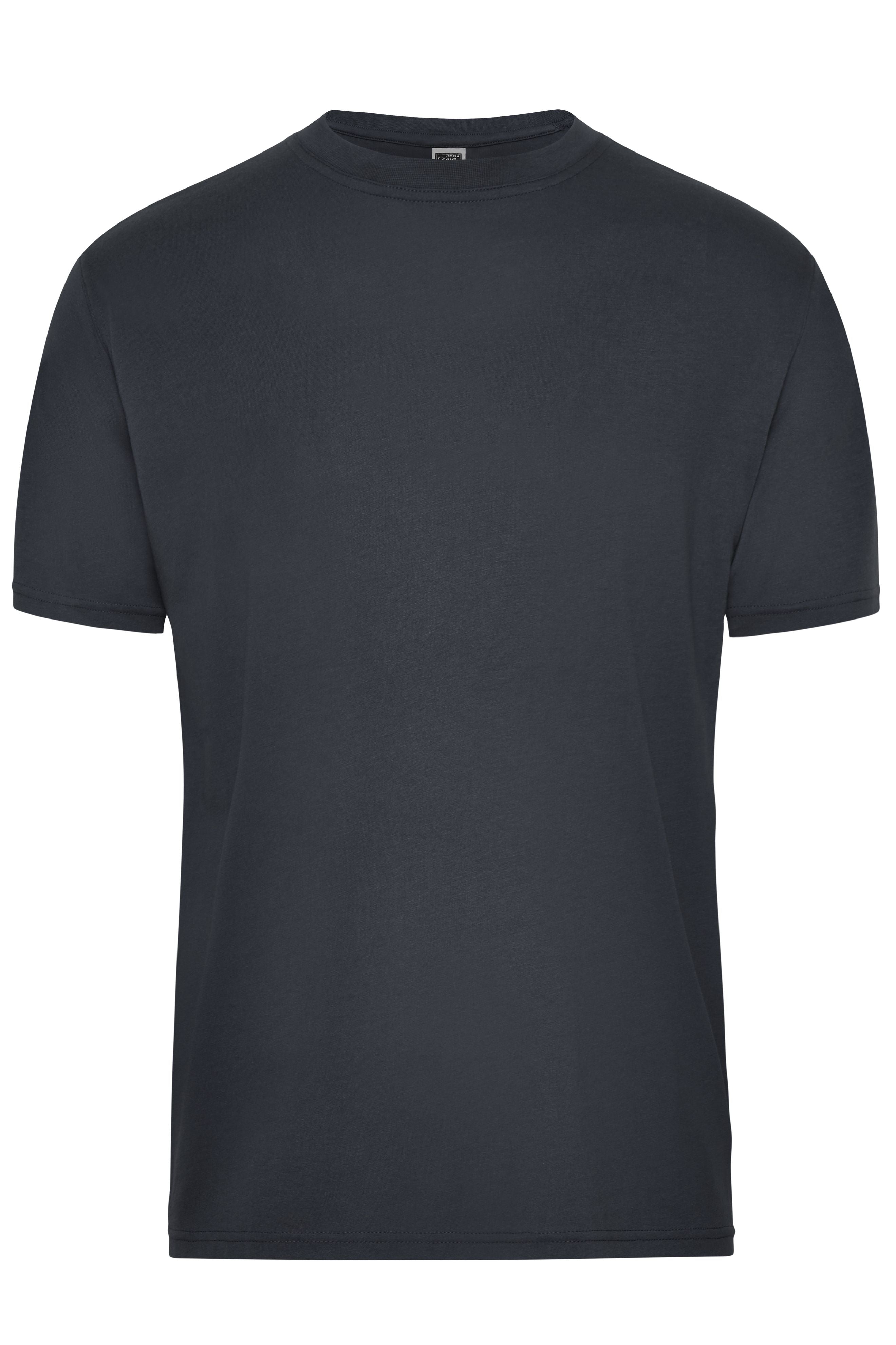 James & Nicholson Herren BIO Workwear T-Shirt carbon