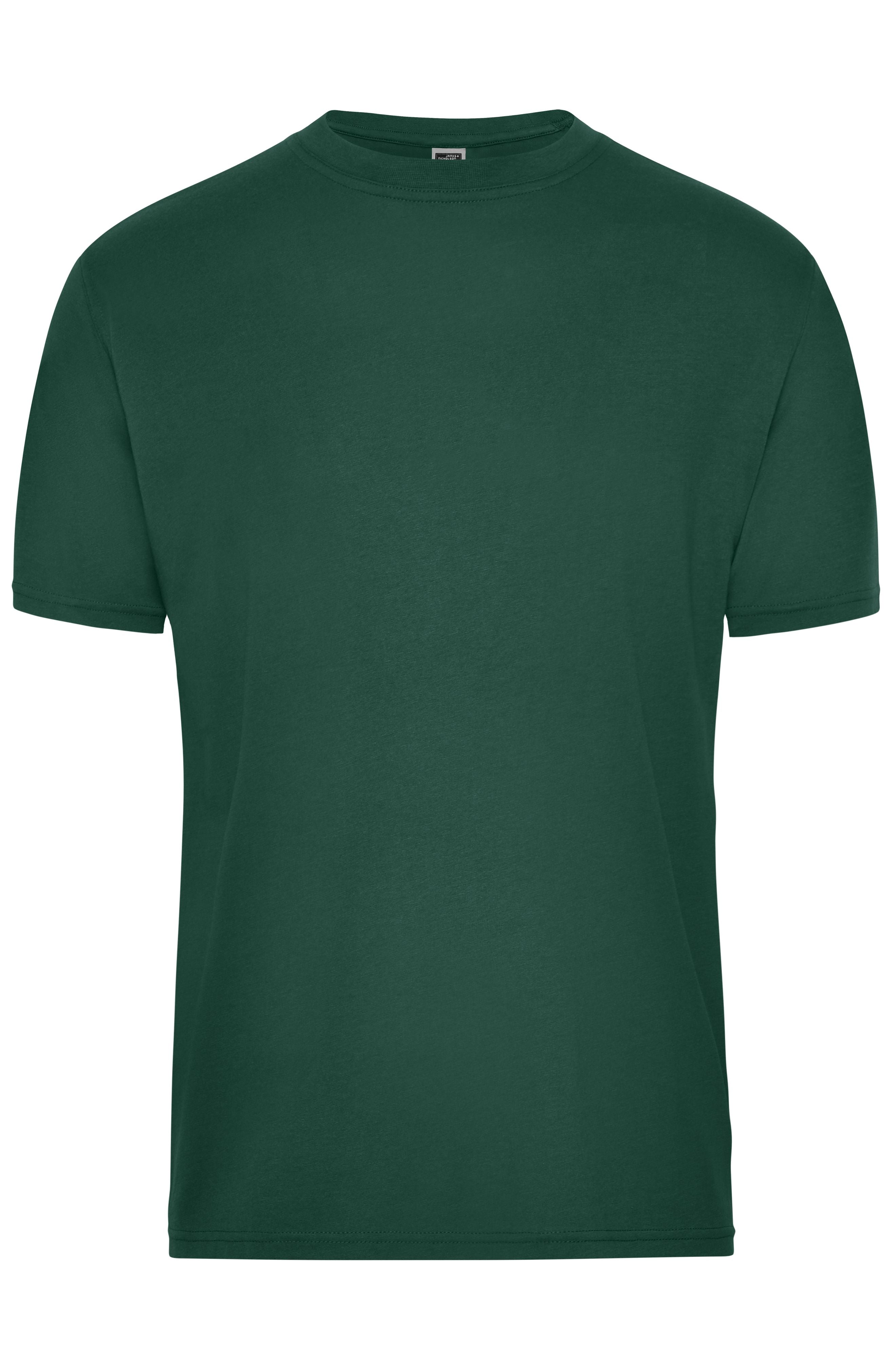 James & Nicholson Herren BIO Workwear T-Shirt dark-green