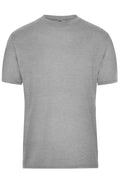 James & Nicholson Herren BIO Workwear T-Shirt grey-heather