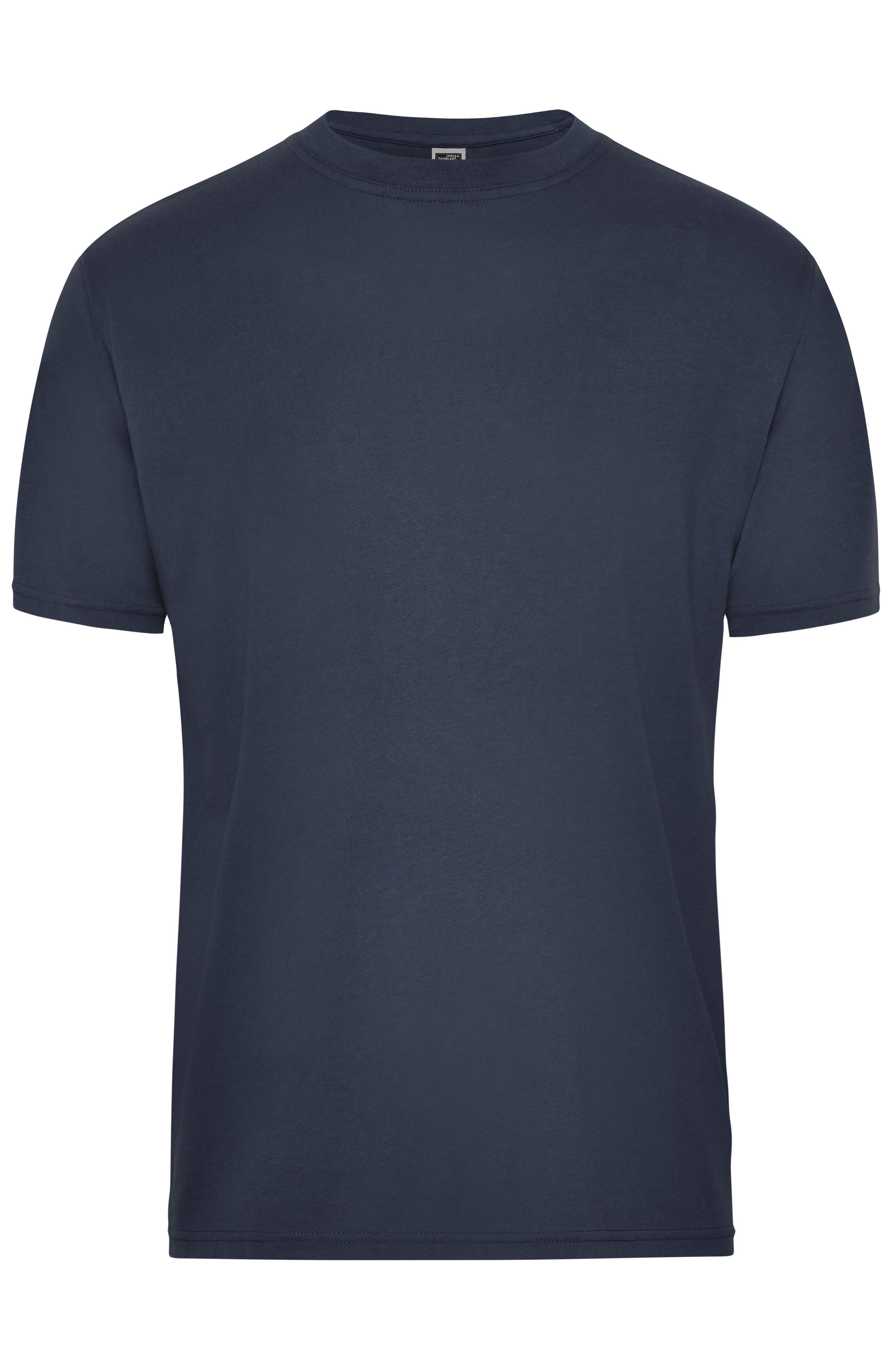 James & Nicholson Herren BIO Workwear T-Shirt navy