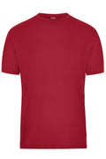 James & Nicholson Herren BIO Workwear T-Shirt red