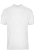 James & Nicholson Herren BIO Workwear T-Shirt white