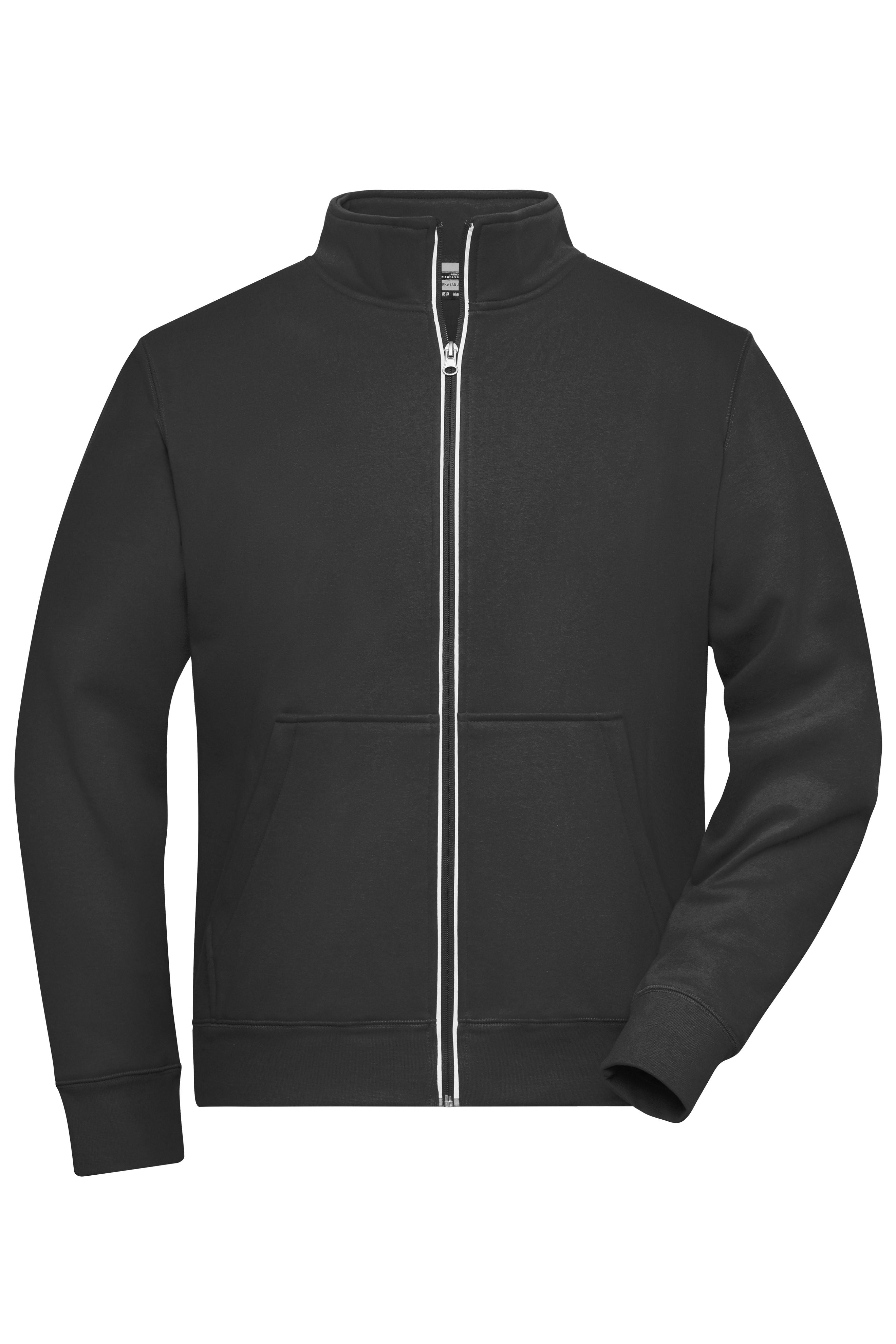 James & Nicholson Herren Doubleface Work Jacke black