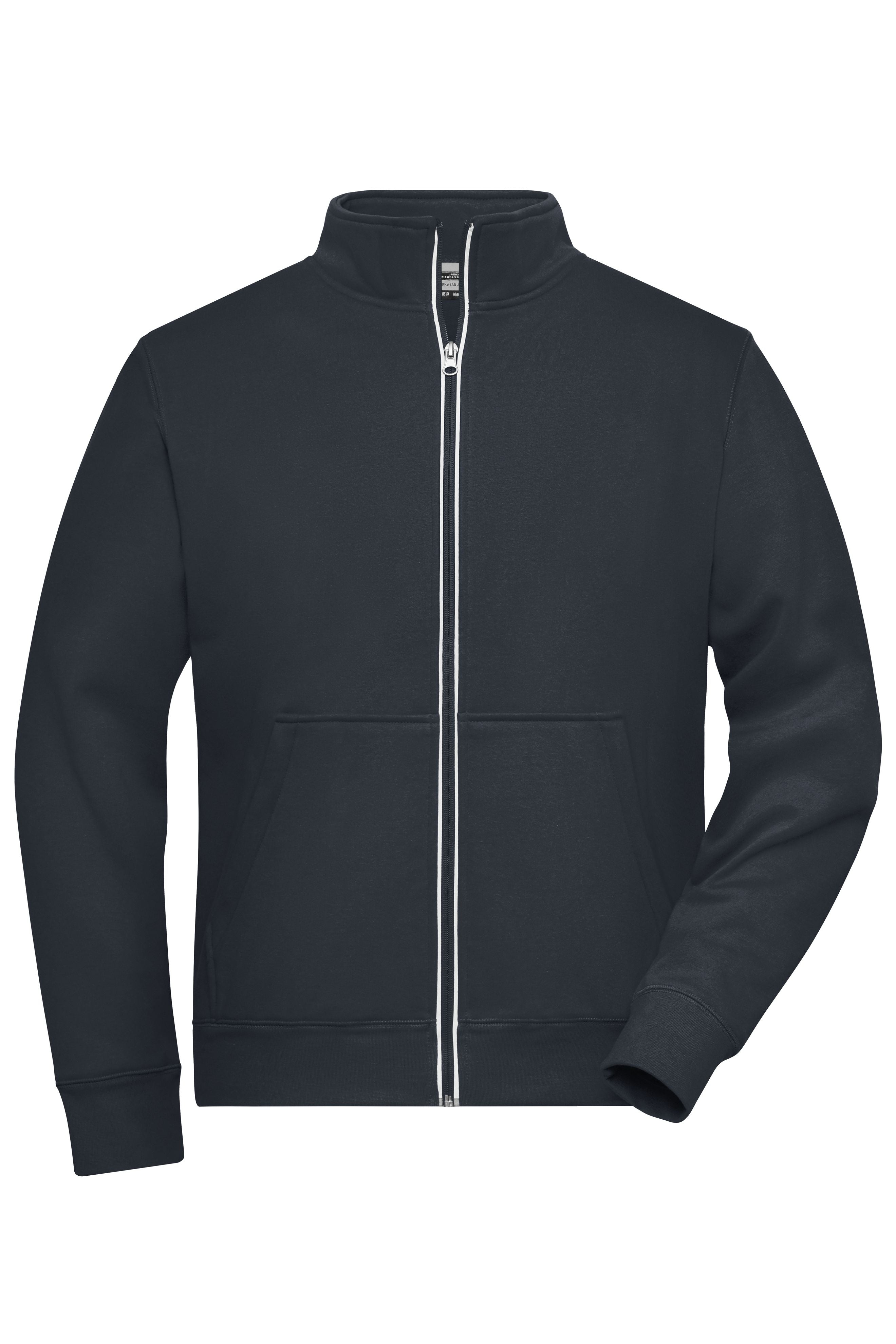 James & Nicholson Herren Doubleface Work Jacke carbon