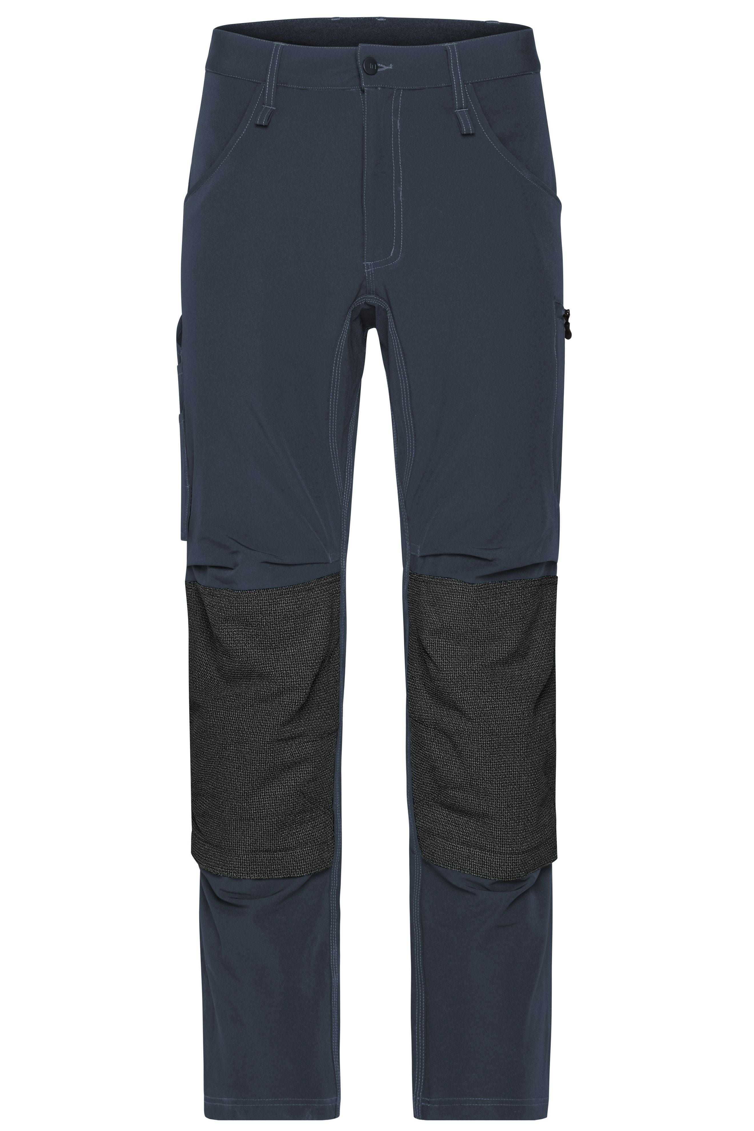 James & Nicholson Workwear Arbeitshose 4-Way Stretch carbon