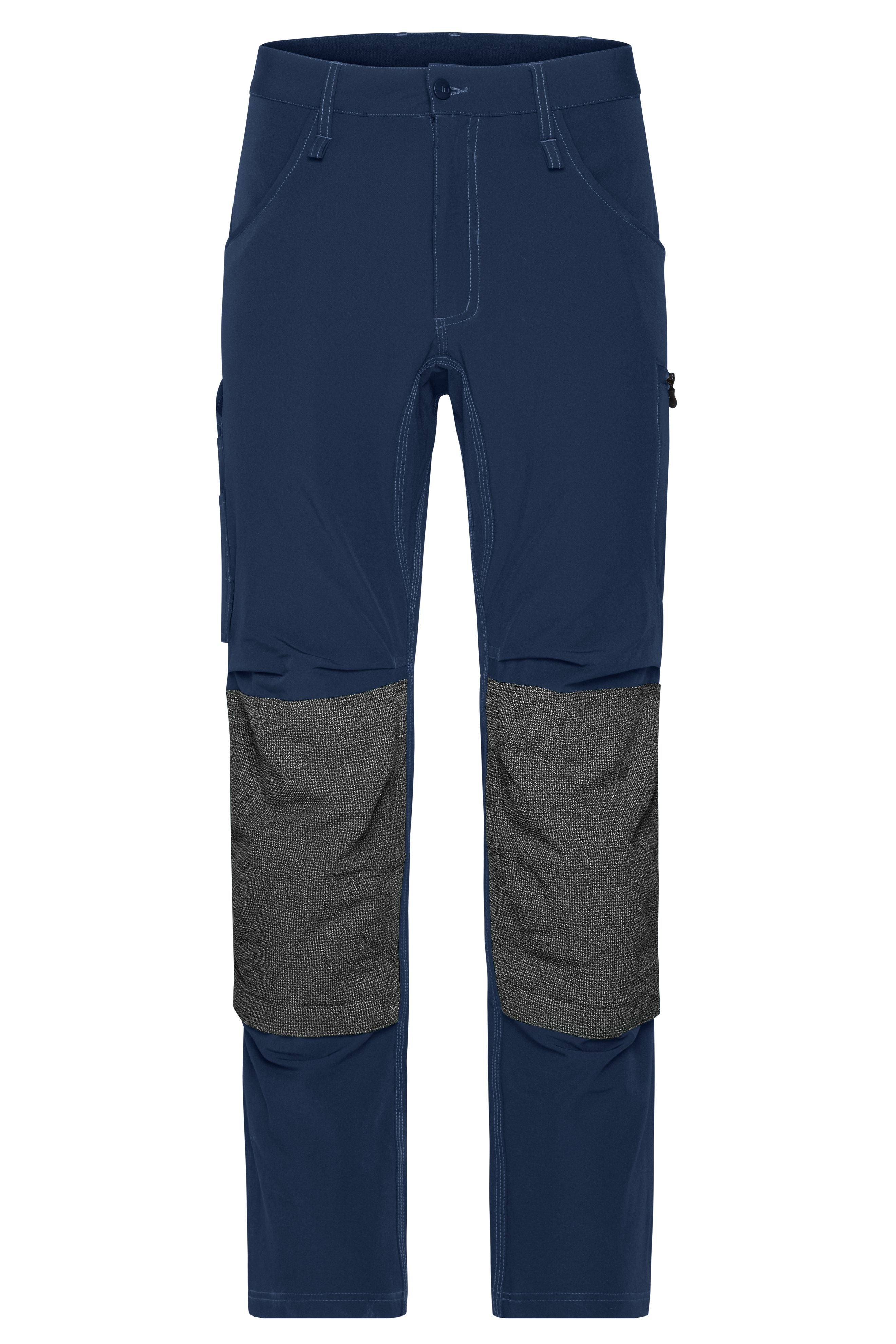James & Nicholson Workwear Arbeitshose 4-Way Stretch navy