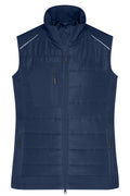 James & Nicholson Damen Softshell Hybridweste navy/navy