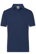 James & Nicholson Herren BIO Workwear Polo Kontrast navy/navy