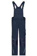 James & Nicholson Workwear Latzhose Cordura navy/navy