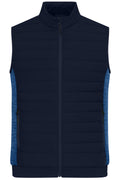 James & Nicholson Kombiweste navy/royal-melange