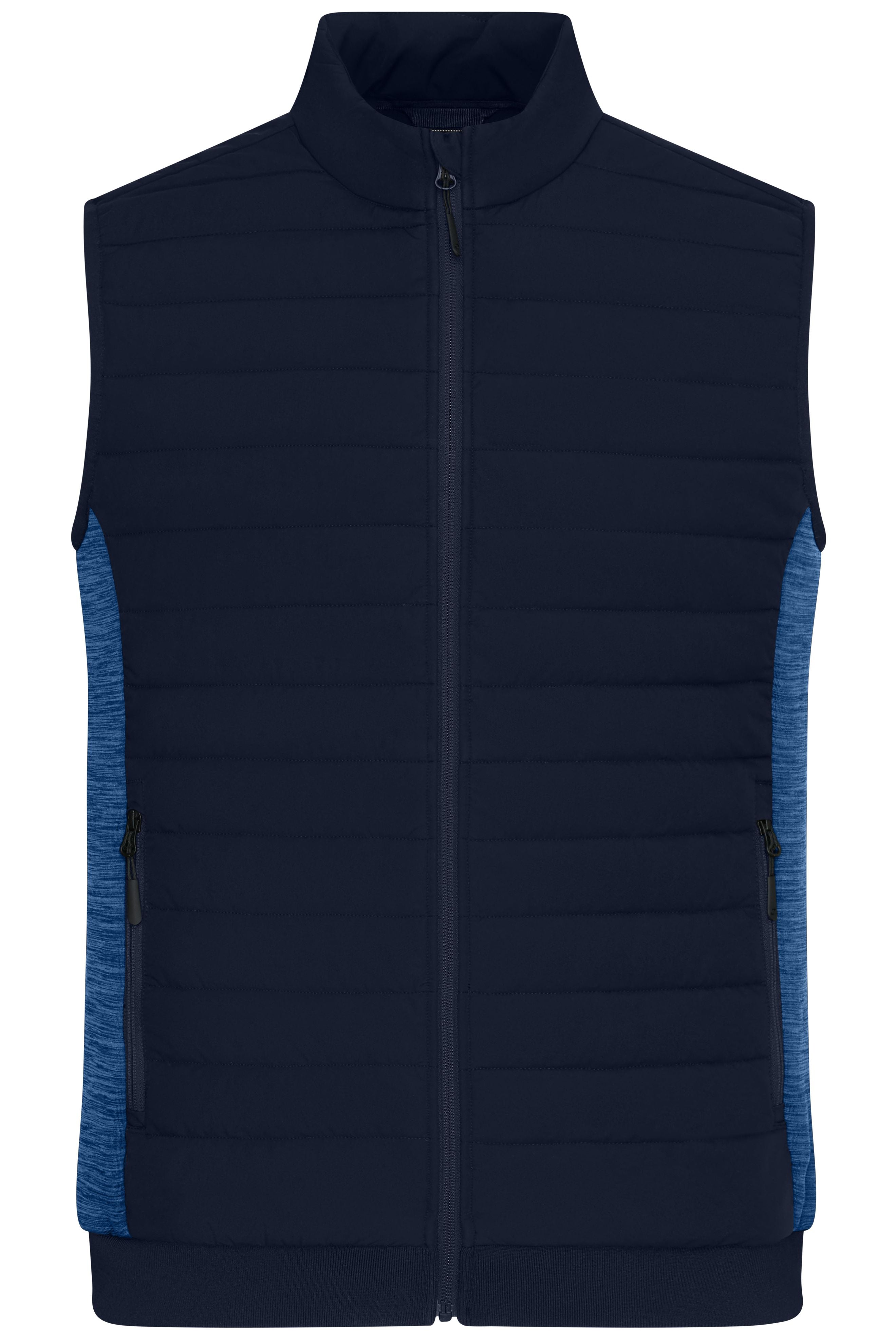 James & Nicholson Kombiweste navy/royal-melange