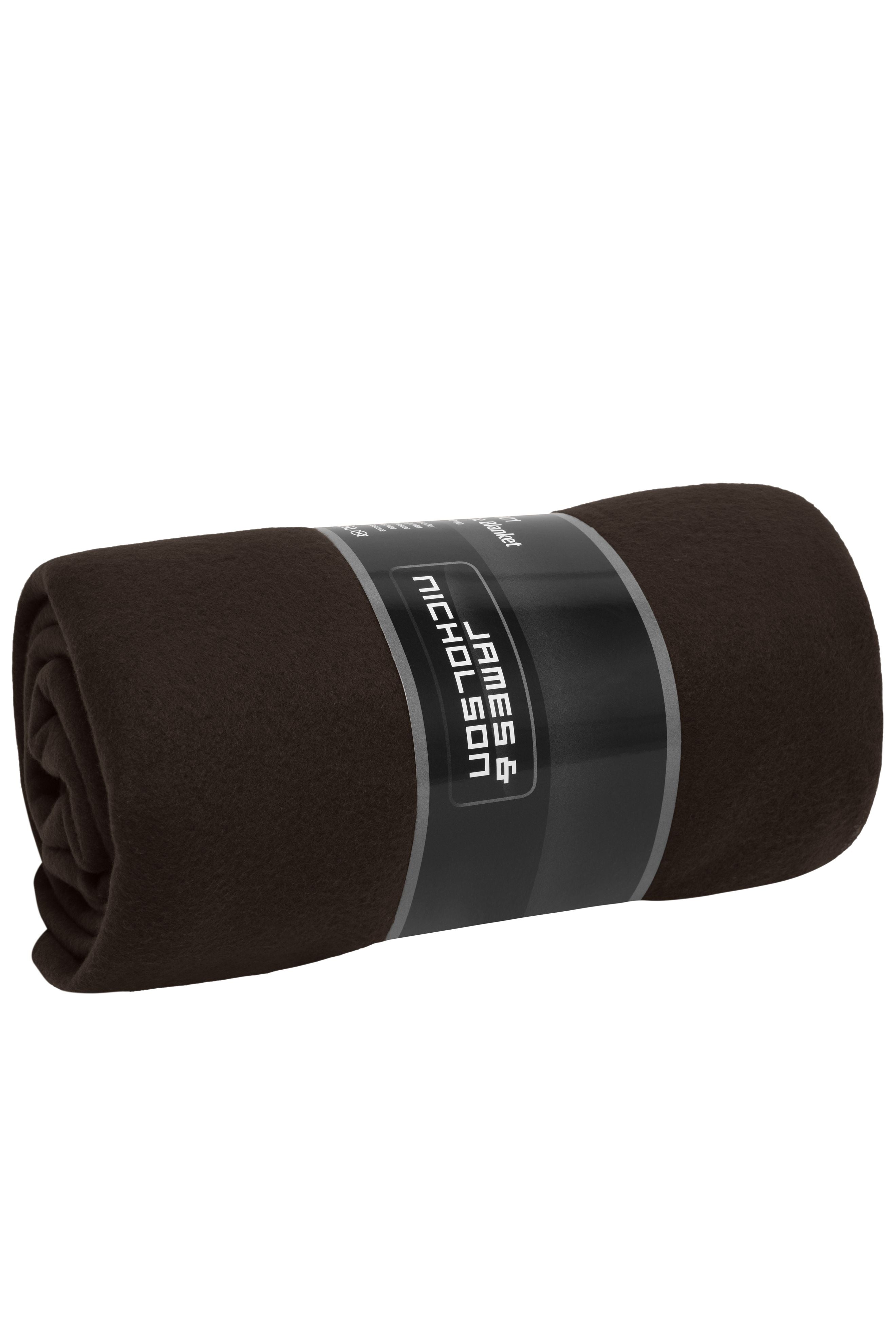 James & Nicholson Fleece Blanket brown/natural