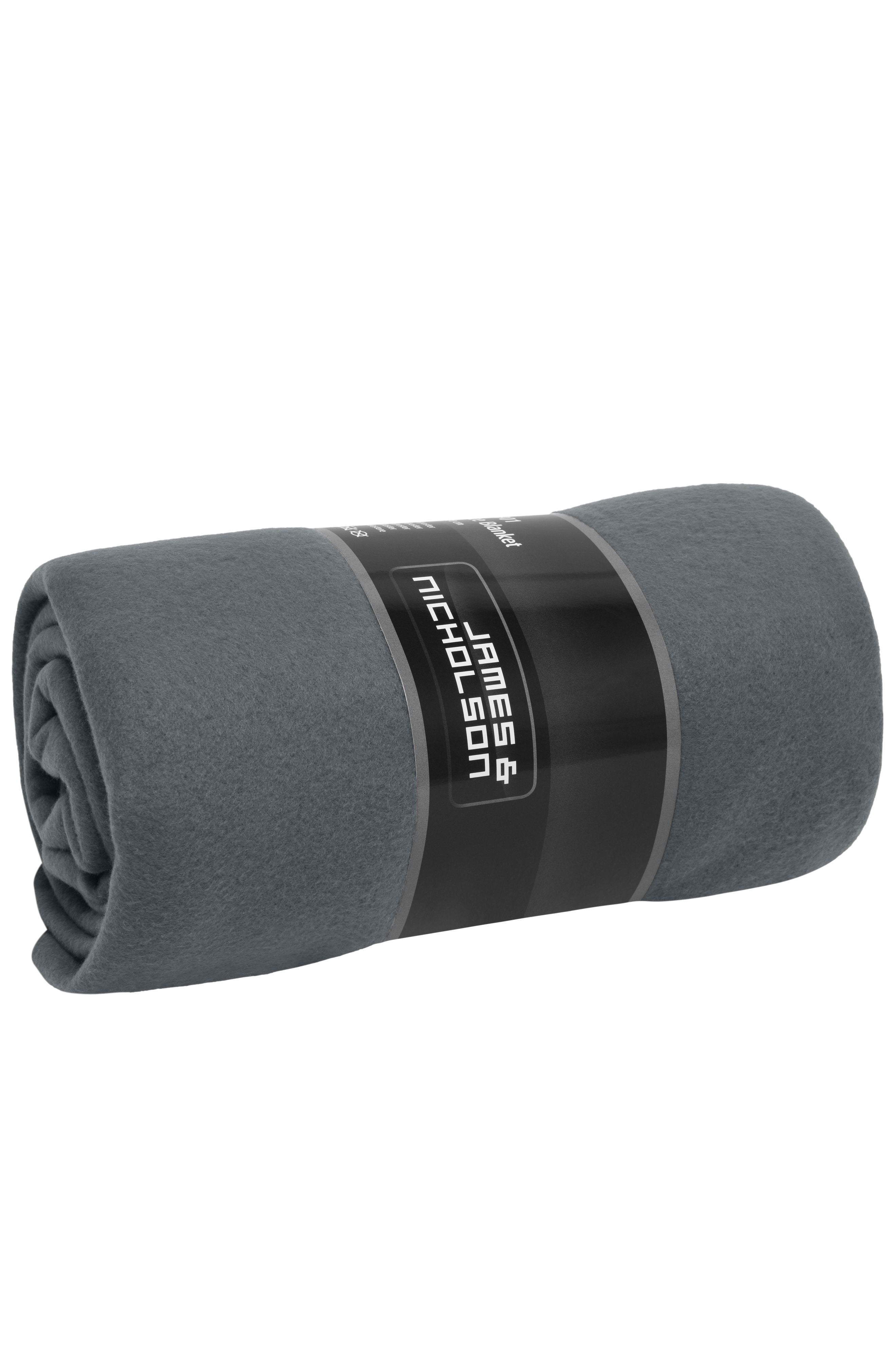 James & Nicholson Fleece Blanket grey/light-grey