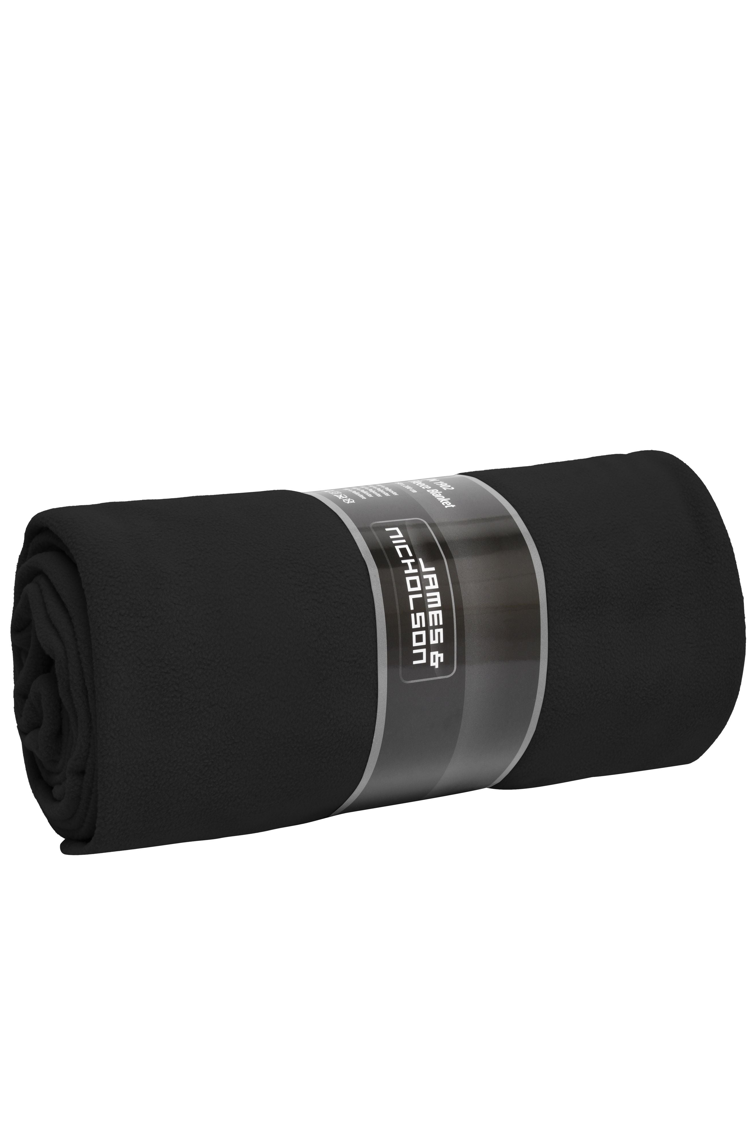 James & Nicholson Fleece Blanket XXL black