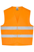 James & Nicholson Warnweste fluorescent-orange