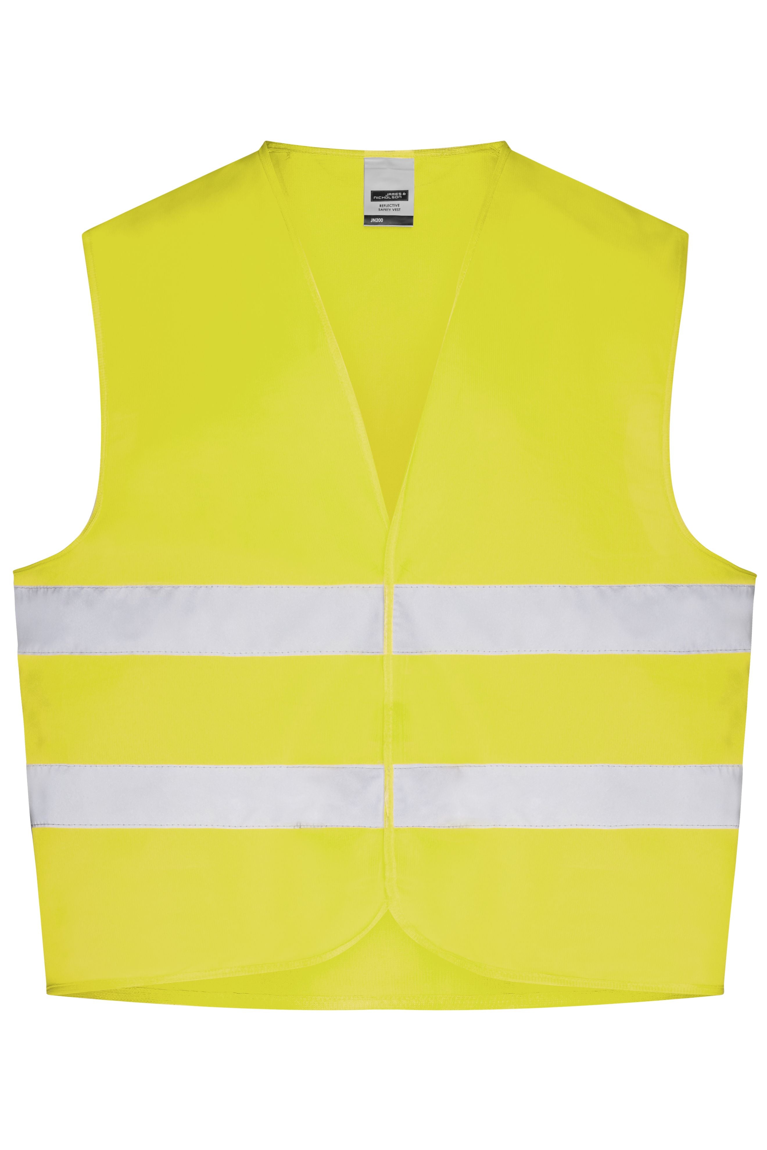 James & Nicholson Warnweste fluorescent-yellow