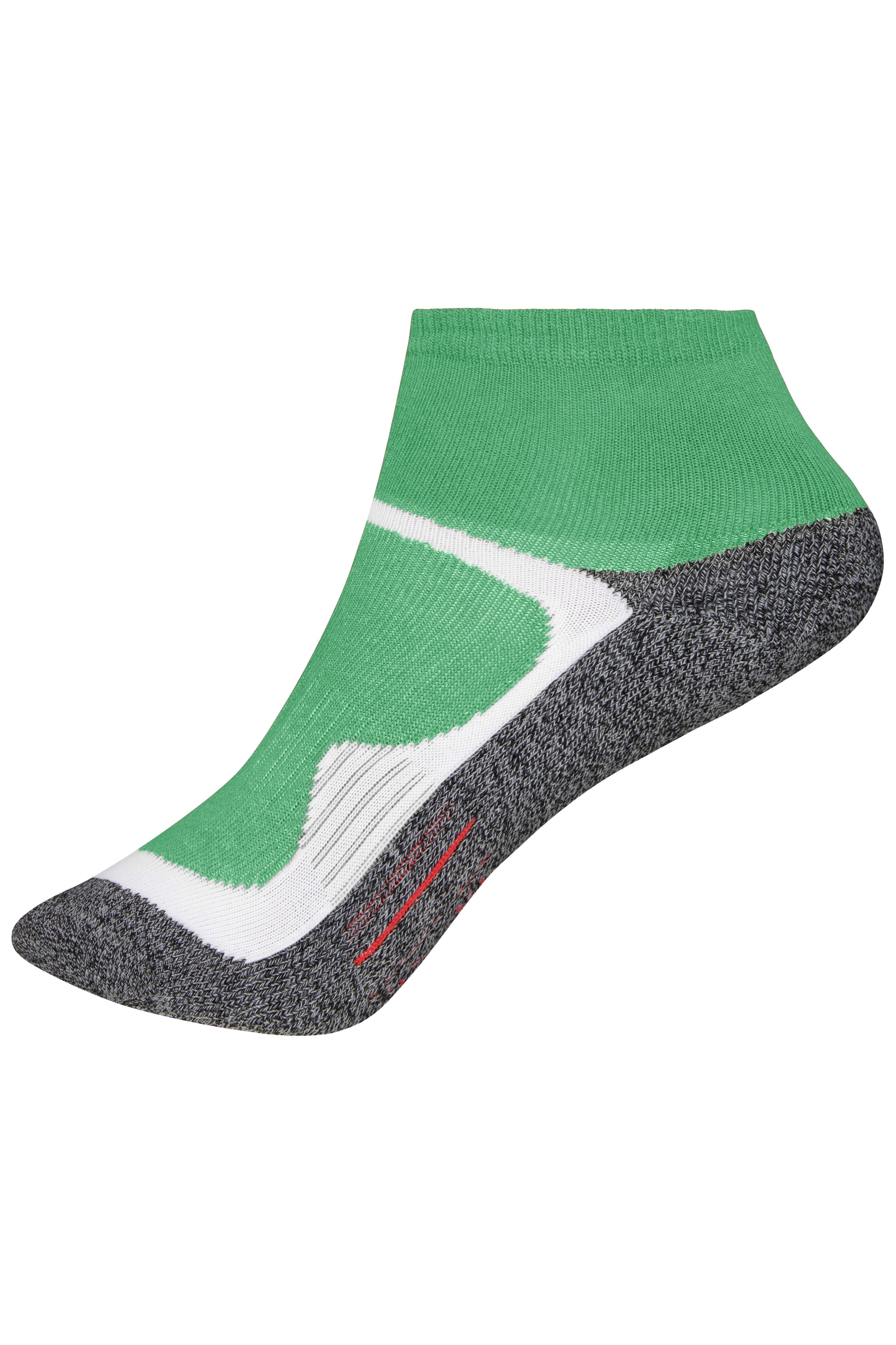James & Nicholson kurze Sportsocken green