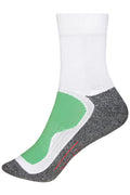 James & Nicholson Sportsocken white/green